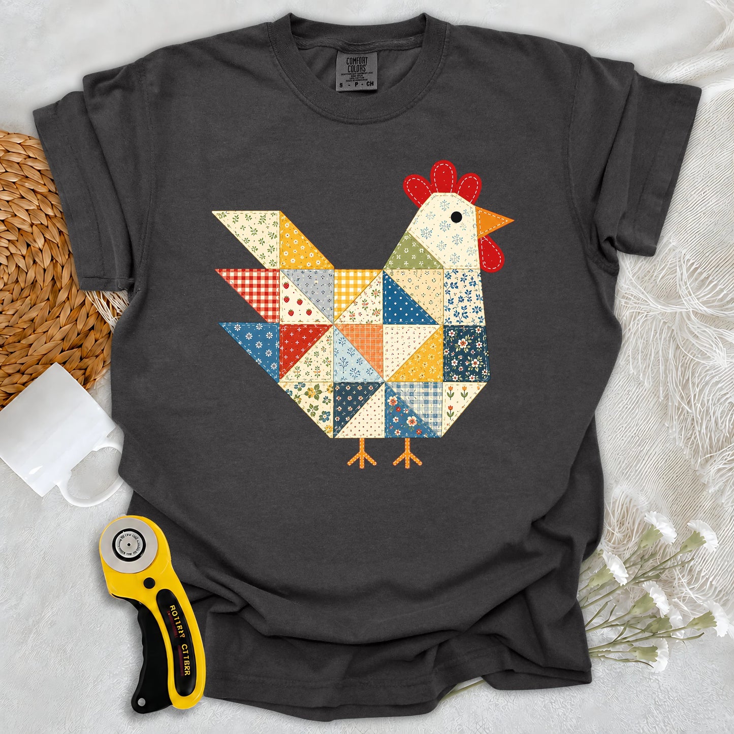 Comfort Colors The Patchwork Hen T-shirt