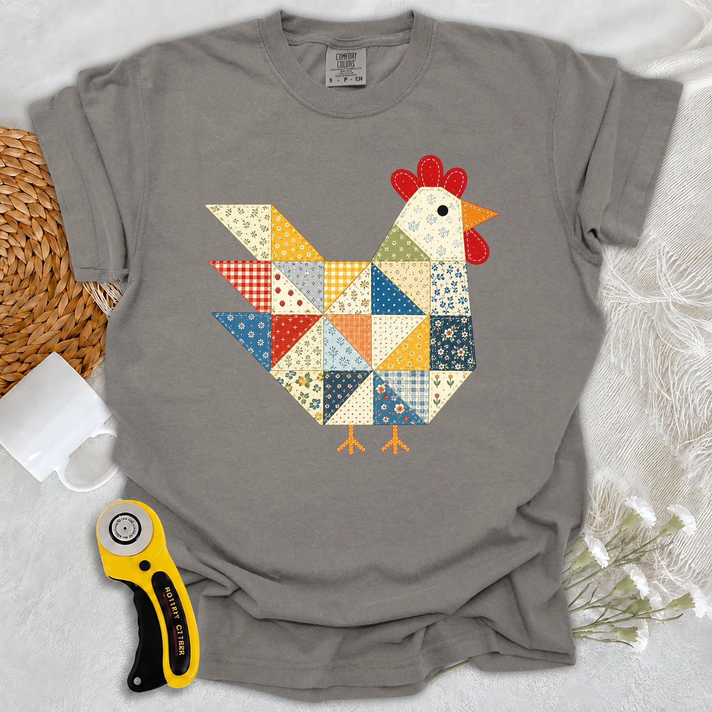Comfort Colors The Patchwork Hen T-shirt