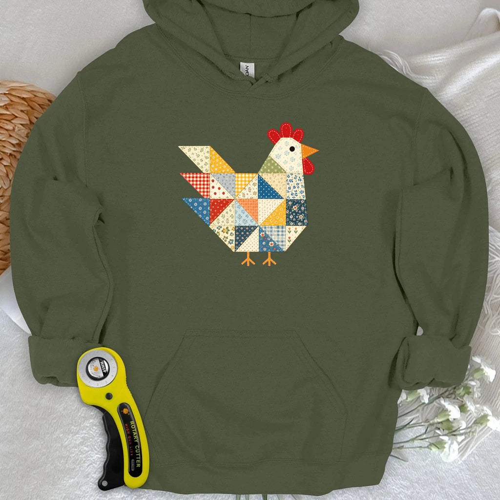 The Patchwork Hen Hoodie