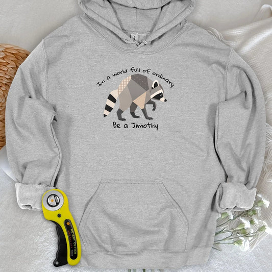 Jimothy the Quilted Raccoon Hoodie