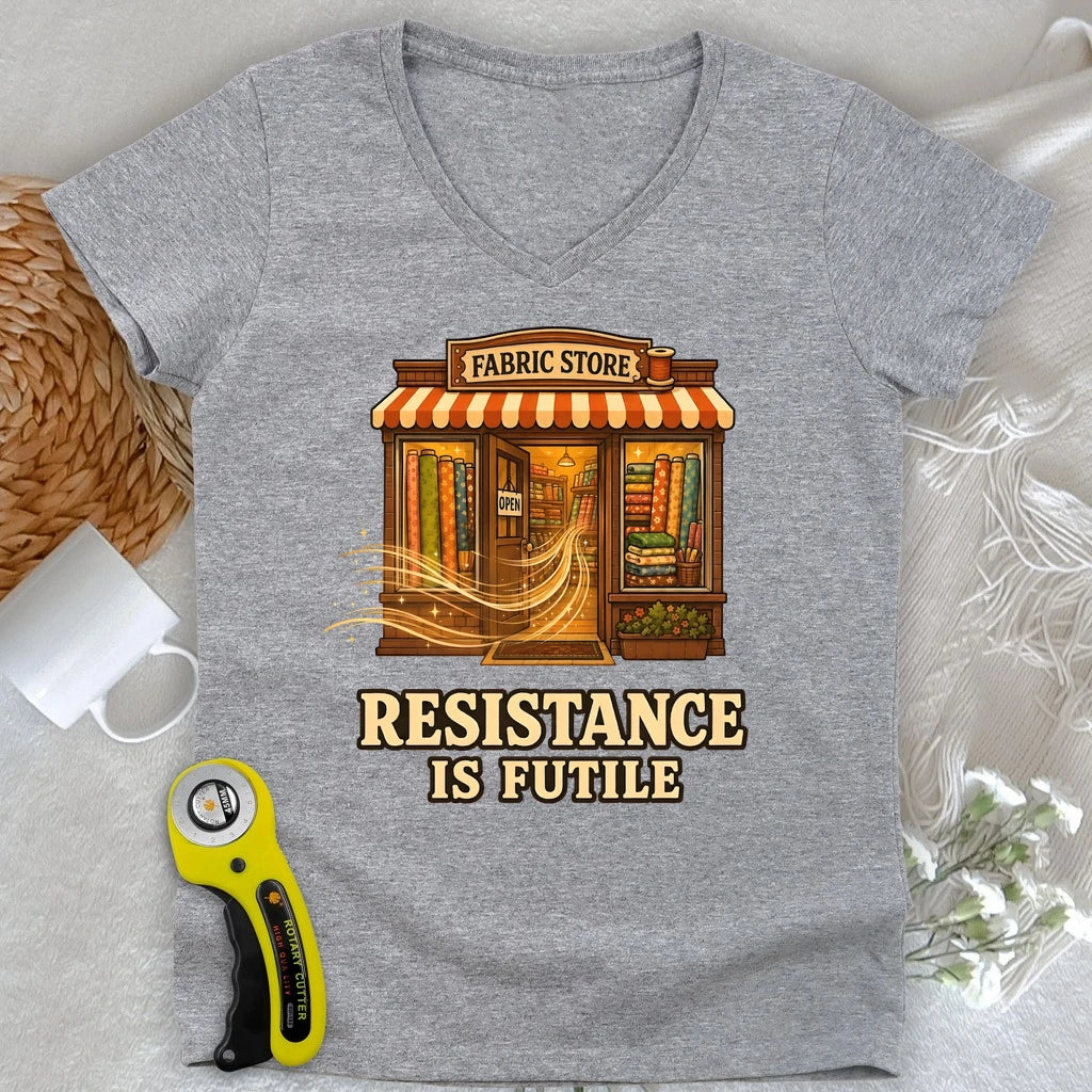 Fabric Temptation Lady V-neck