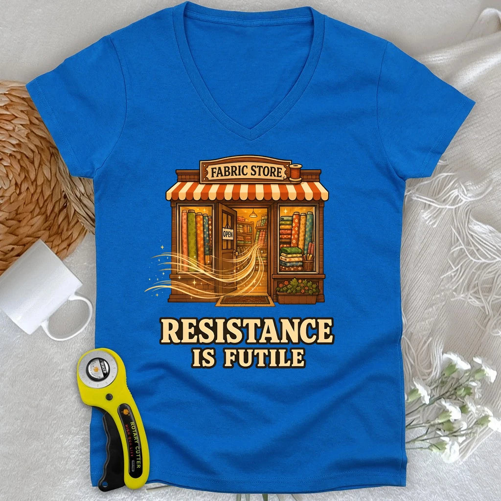 Fabric Temptation Lady V-neck