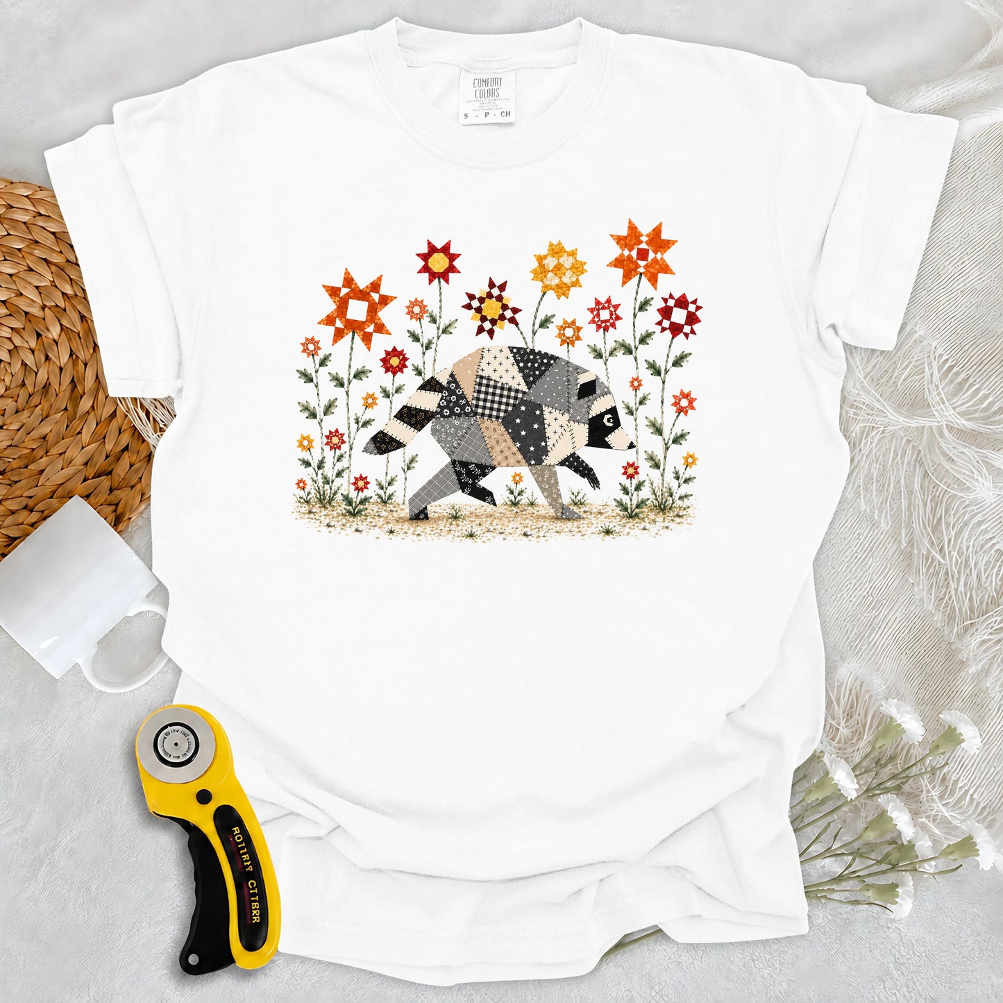 Comfort Colors Jimothy Patchwork Bloom T-shirt