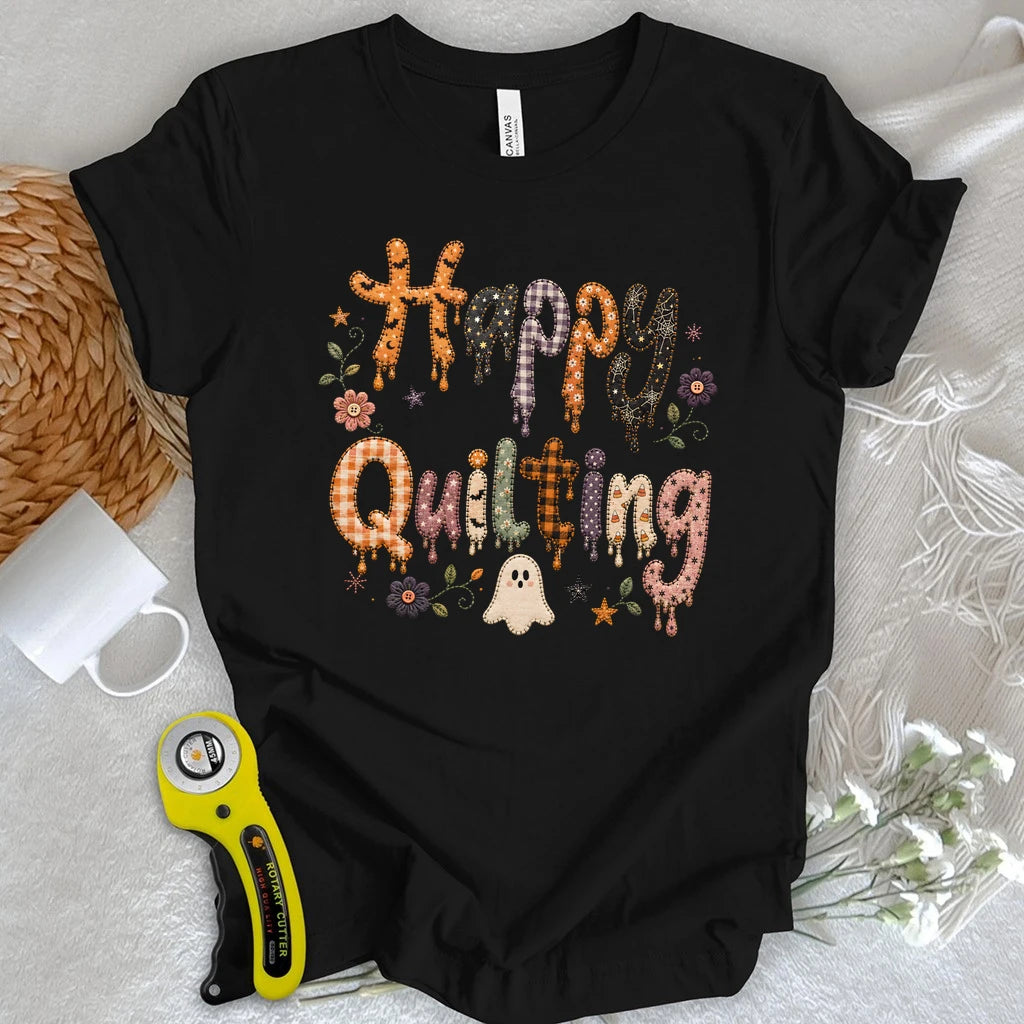 Happy Quilting Appliqué T-shirt