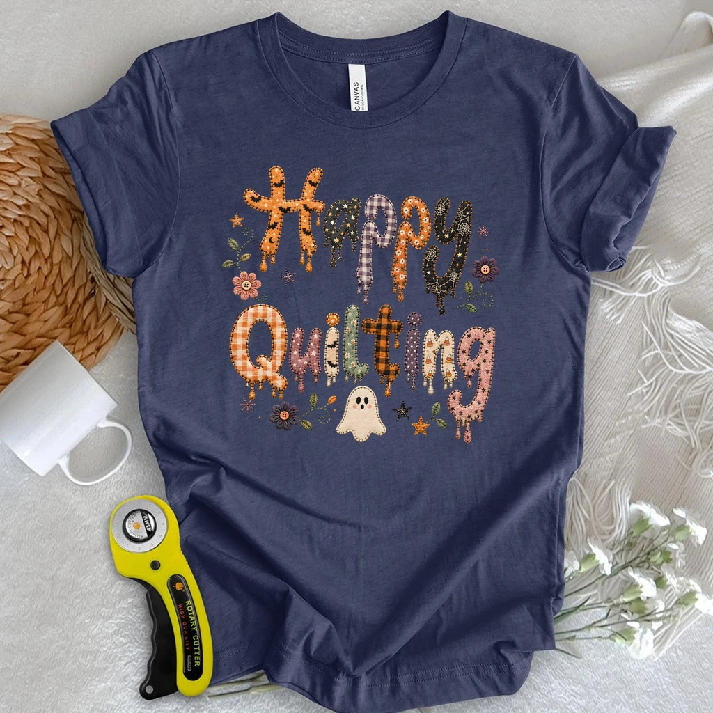 Happy Quilting Appliqué T-shirt