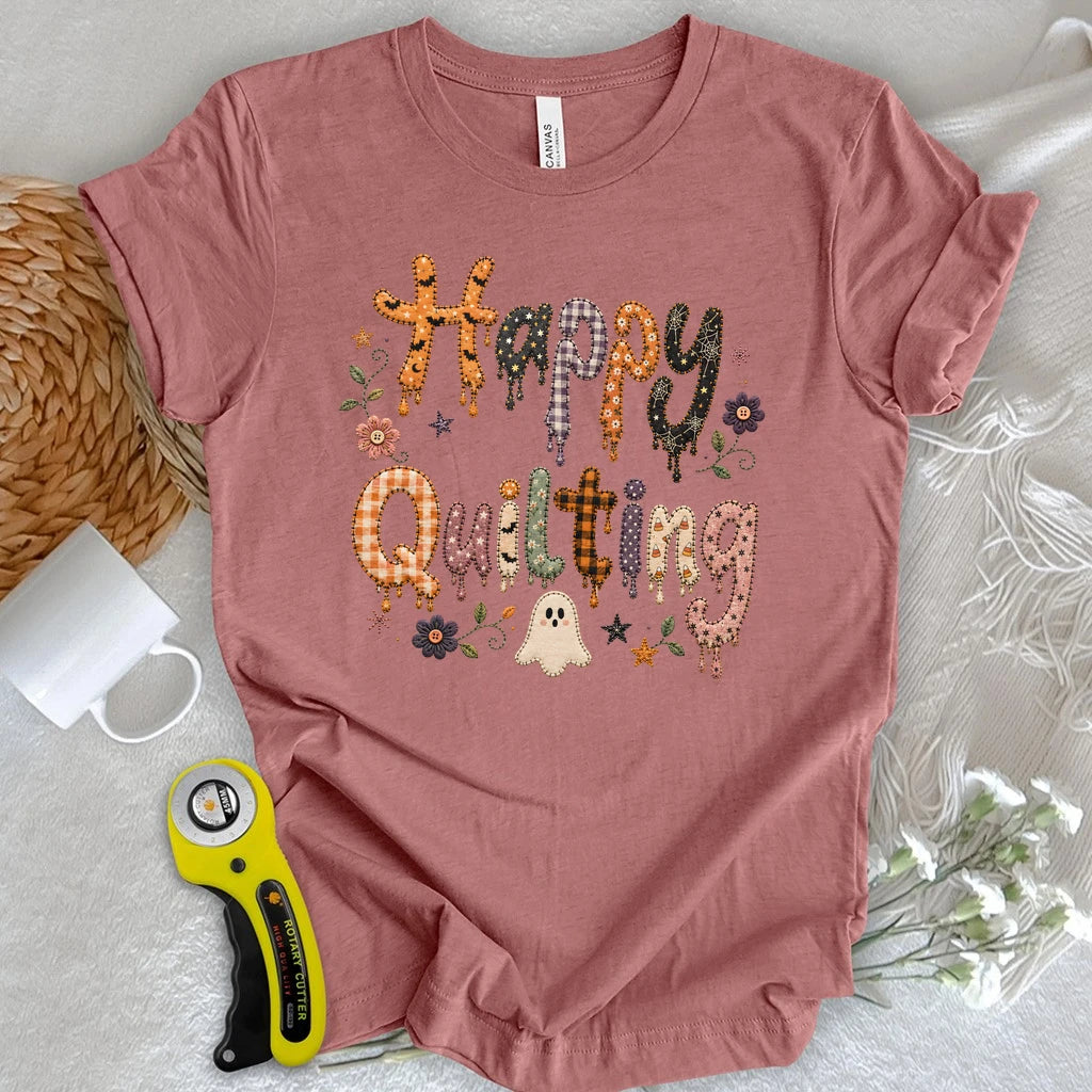 Happy Quilting Appliqué T-shirt