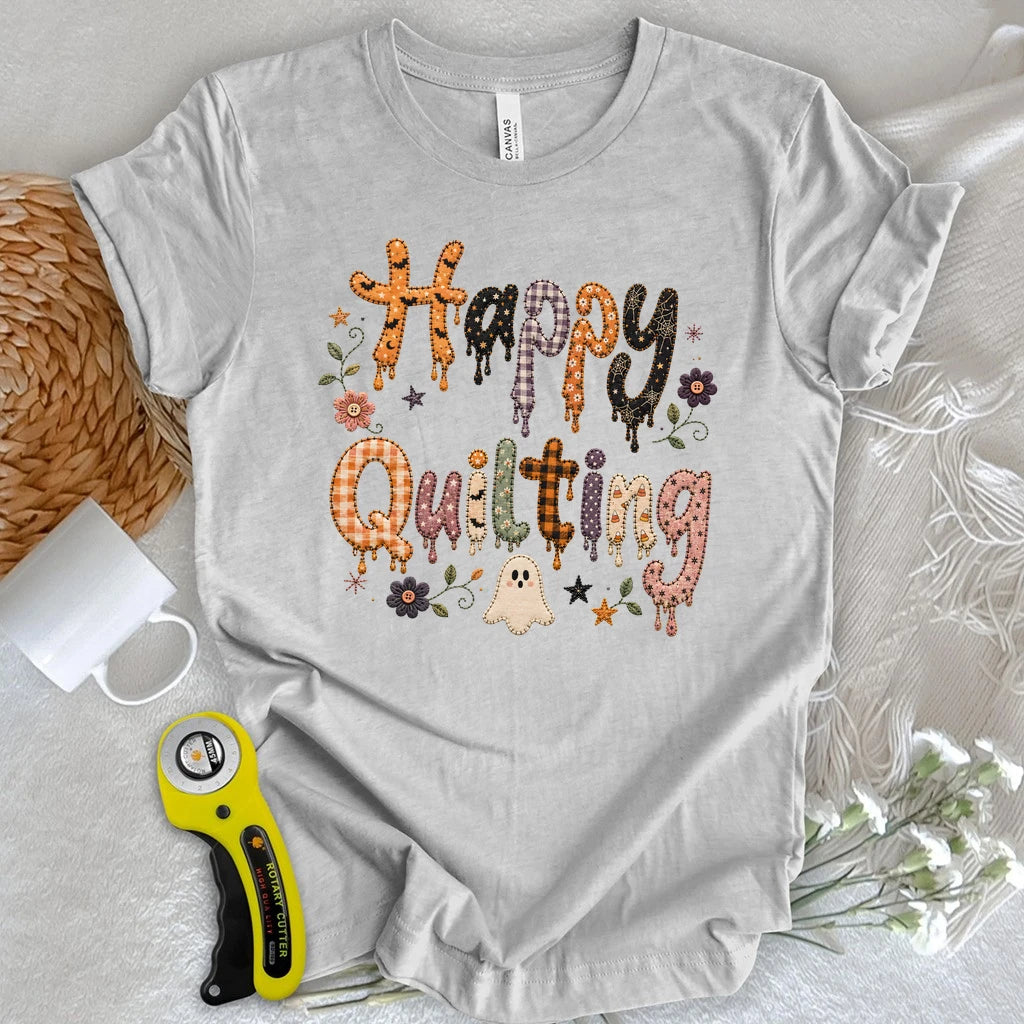 Happy Quilting Appliqué T-shirt