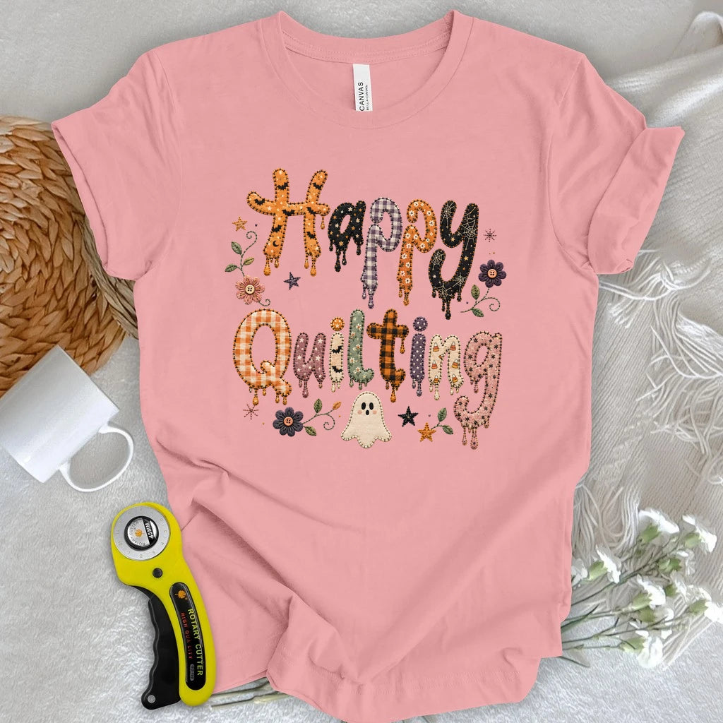 Happy Quilting Appliqué T-shirt