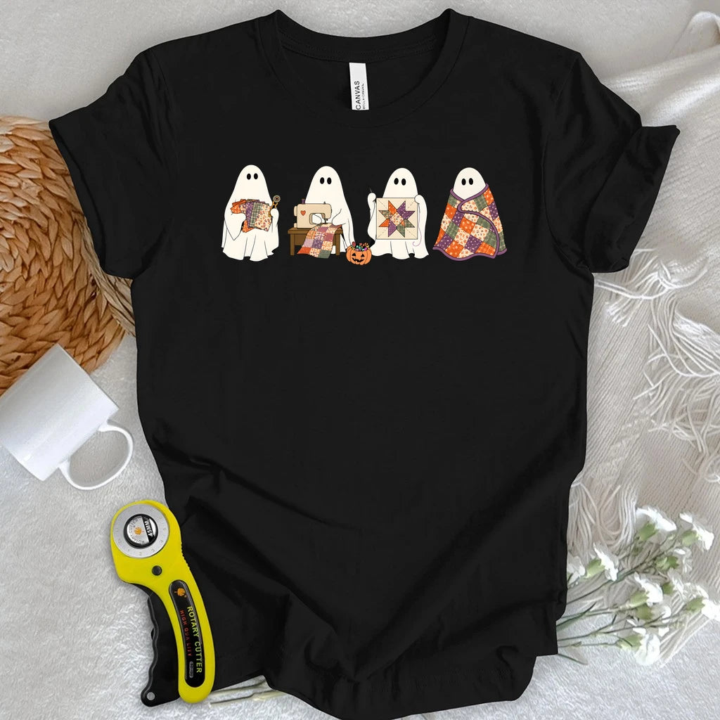 Ghostly Quilt Club T-shirt