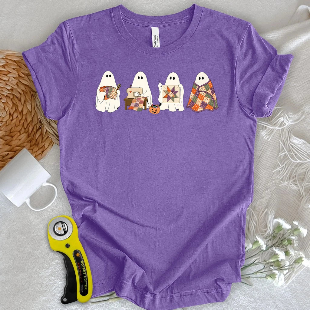 Ghostly Quilt Club T-shirt