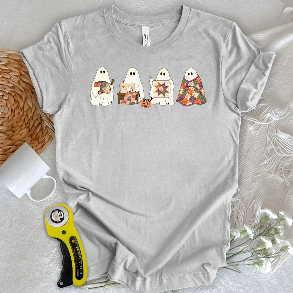 Ghostly Quilt Club T-shirt