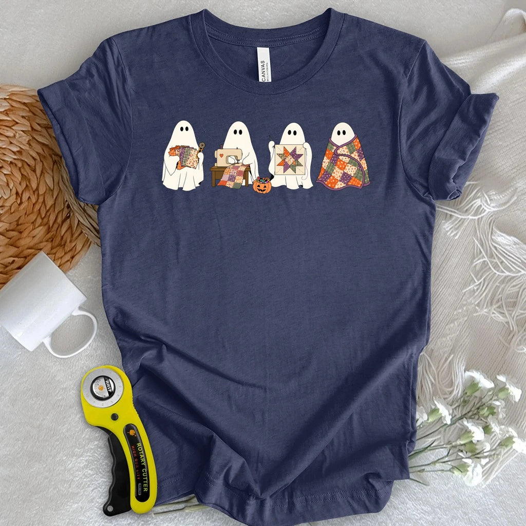 Ghostly Quilt Club T-shirt
