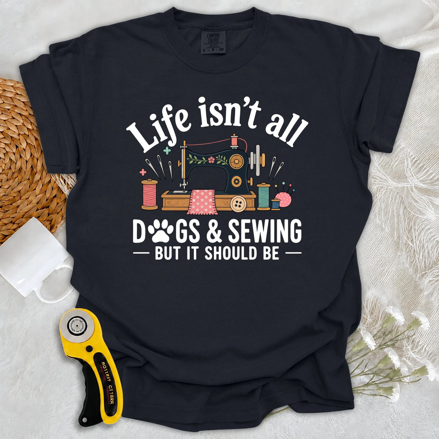 Comfort Colors Dogs & Sewing T-shirt
