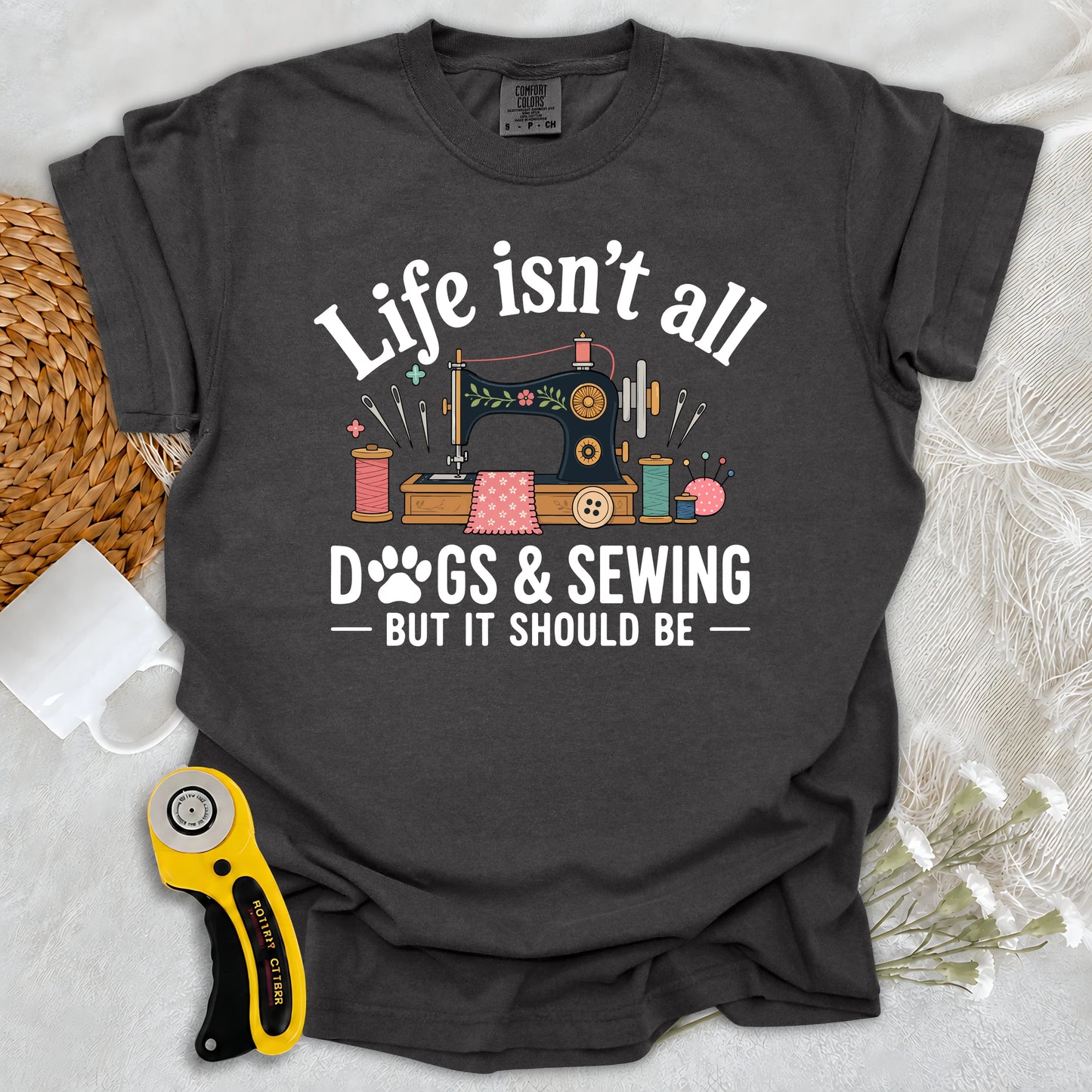 Comfort Colors Dogs & Sewing T-shirt
