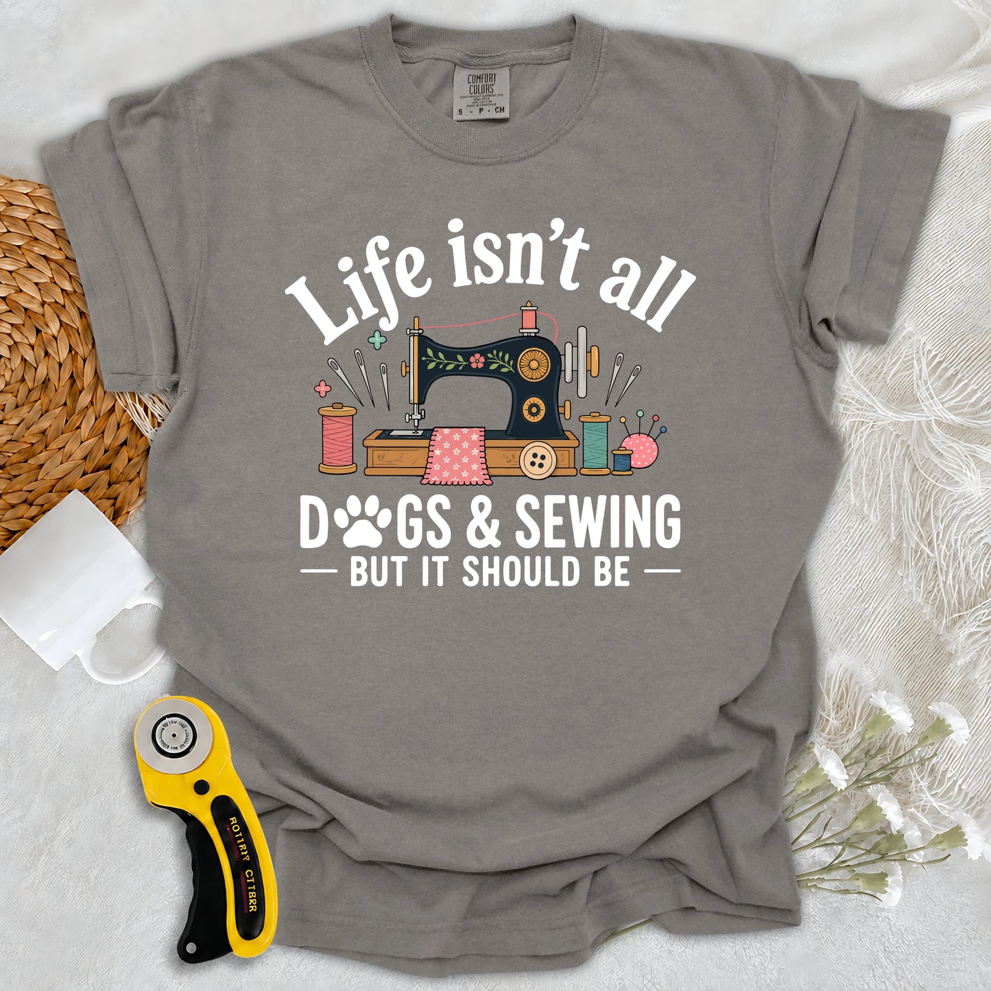 Comfort Colors Dogs & Sewing T-shirt