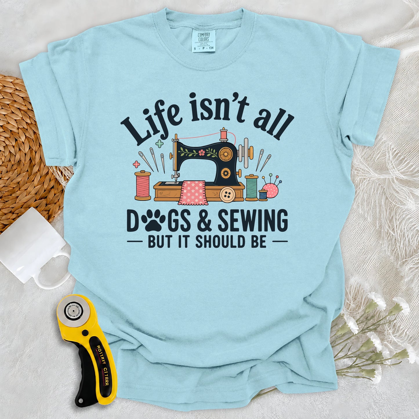 Comfort Colors Dogs & Sewing T-shirt