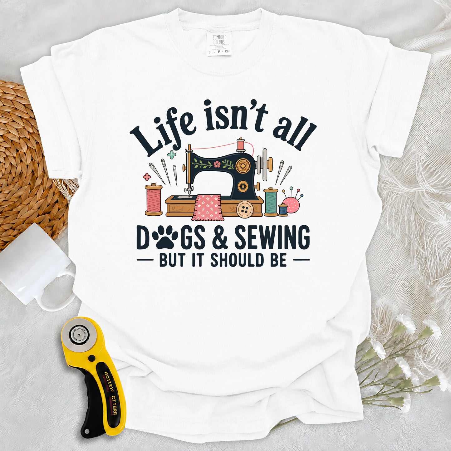 Comfort Colors Dogs & Sewing T-shirt