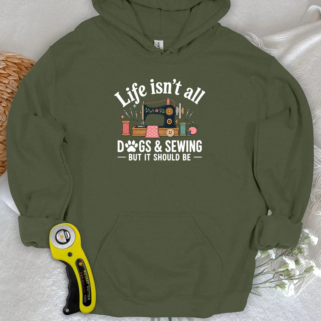 Dogs & Sewing Hoodie