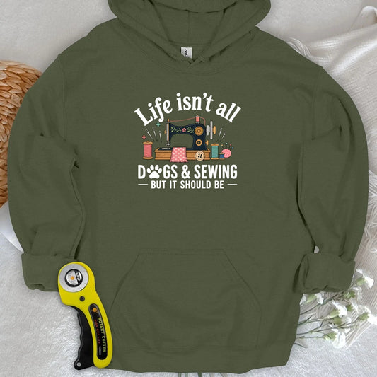 Dogs & Sewing Hoodie