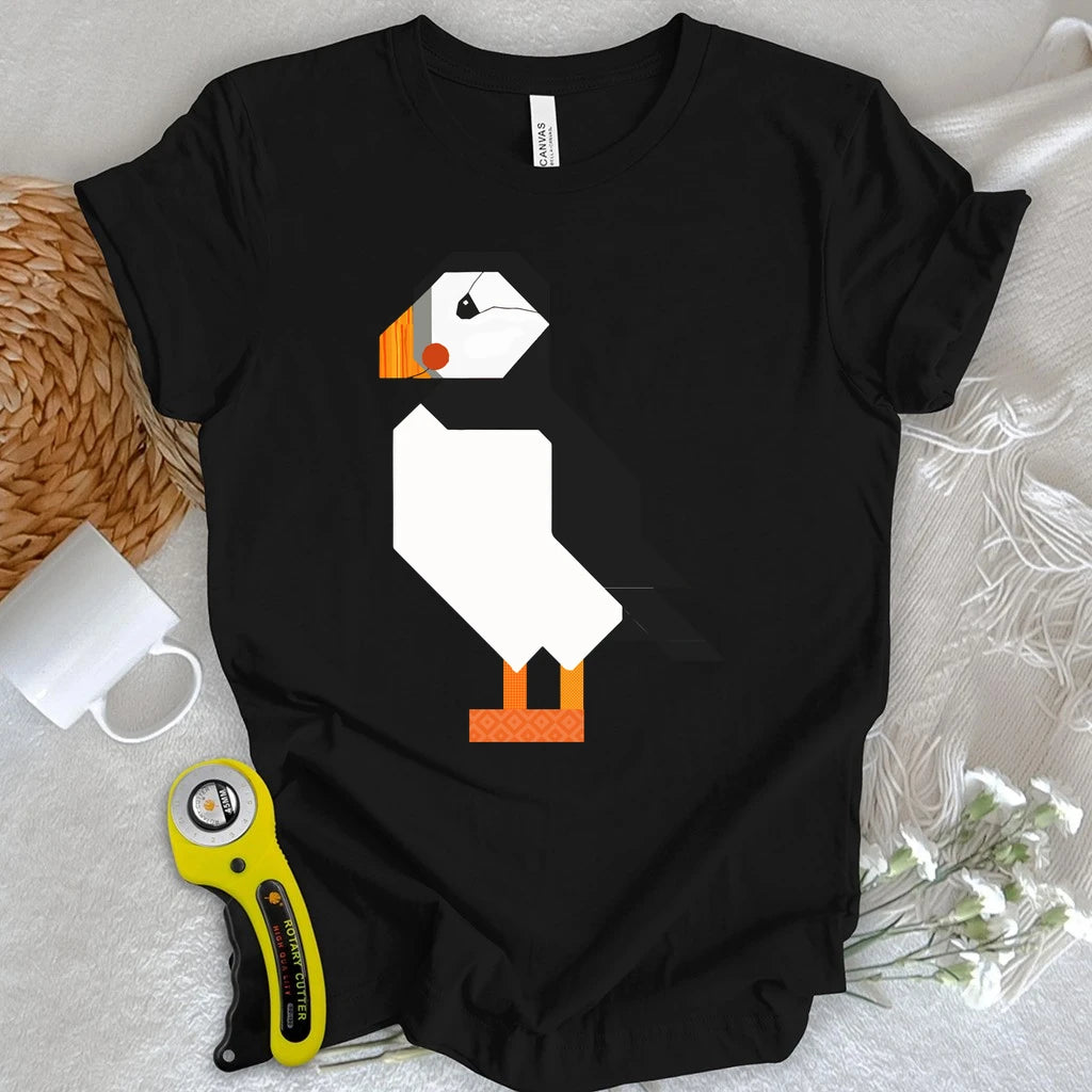 Patchwork Puffin T-shirt
