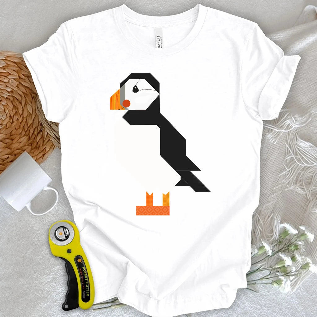 Patchwork Puffin T-shirt