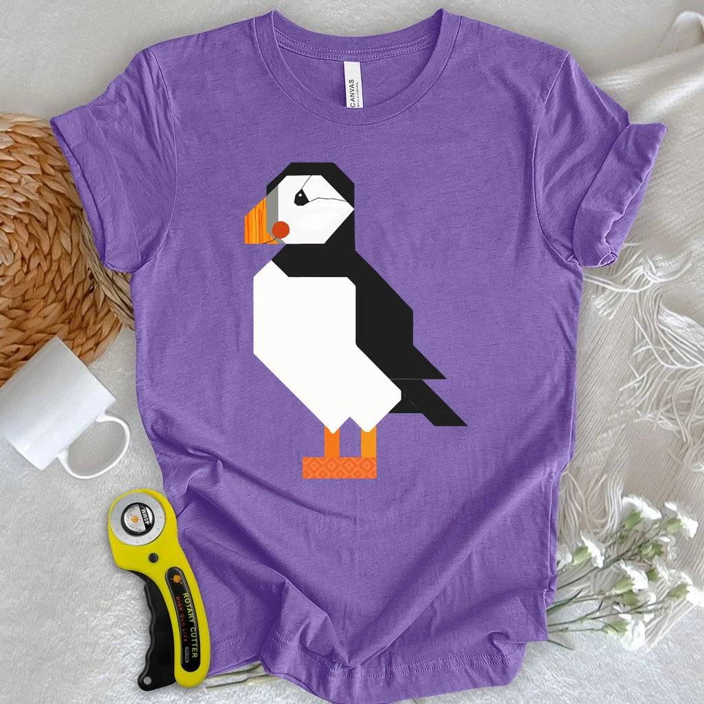 Patchwork Puffin T-shirt