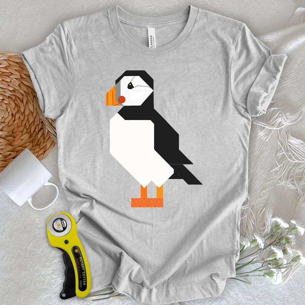 Patchwork Puffin T-shirt