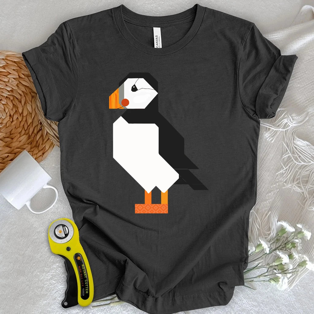 Patchwork Puffin T-shirt