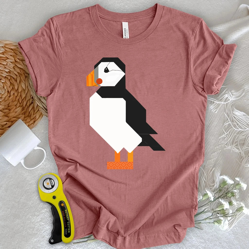 Patchwork Puffin T-shirt