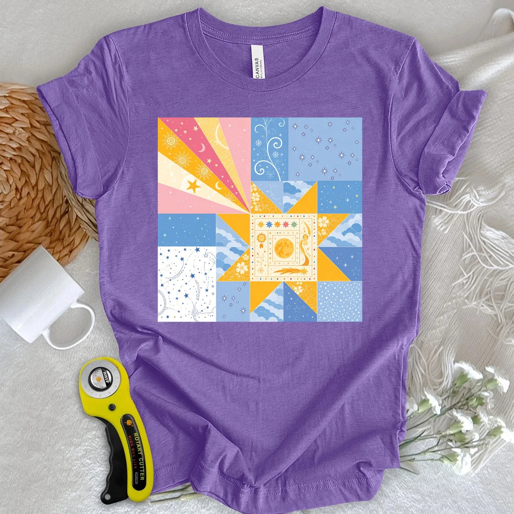 Celestial Patchwork T-shirt