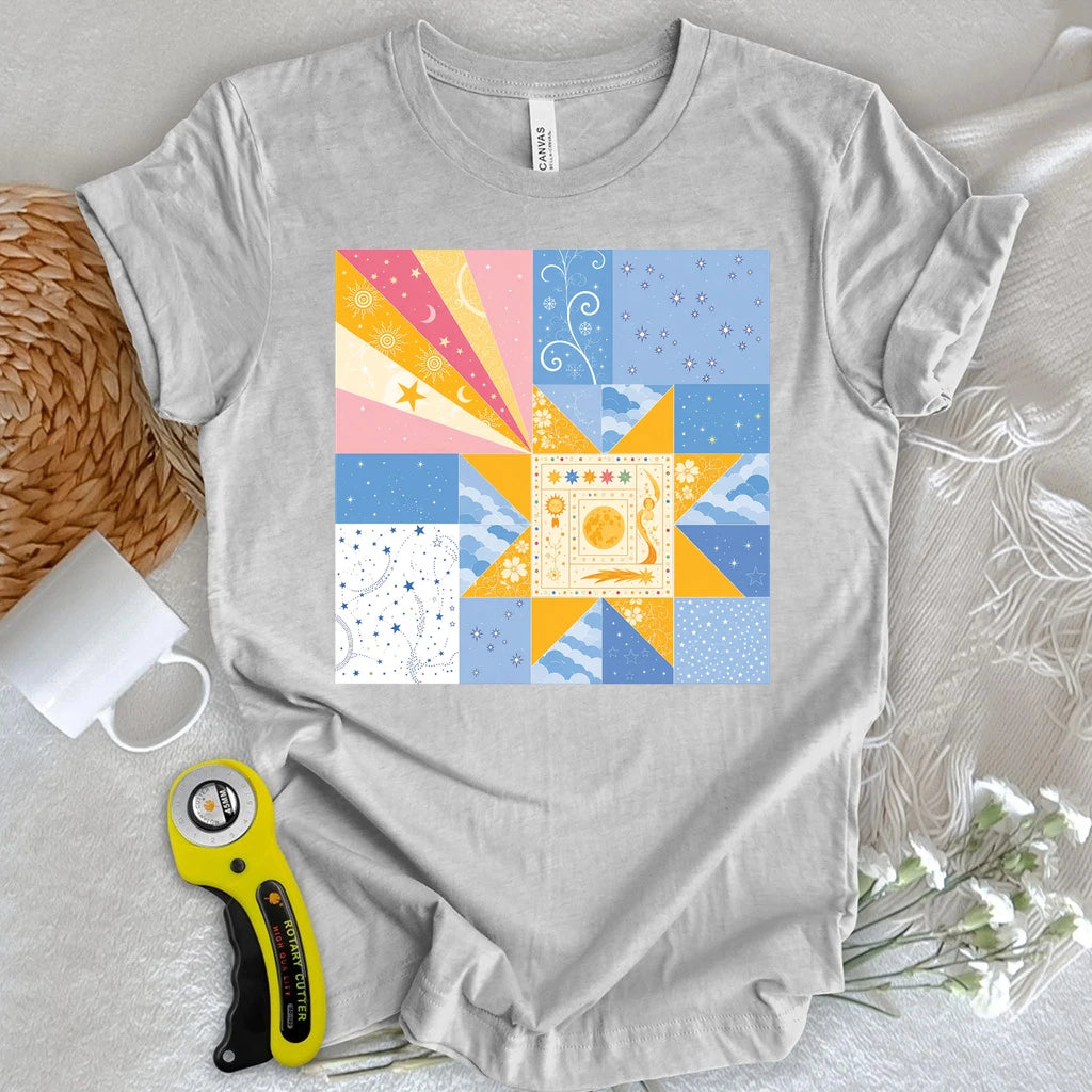 Celestial Patchwork T-shirt