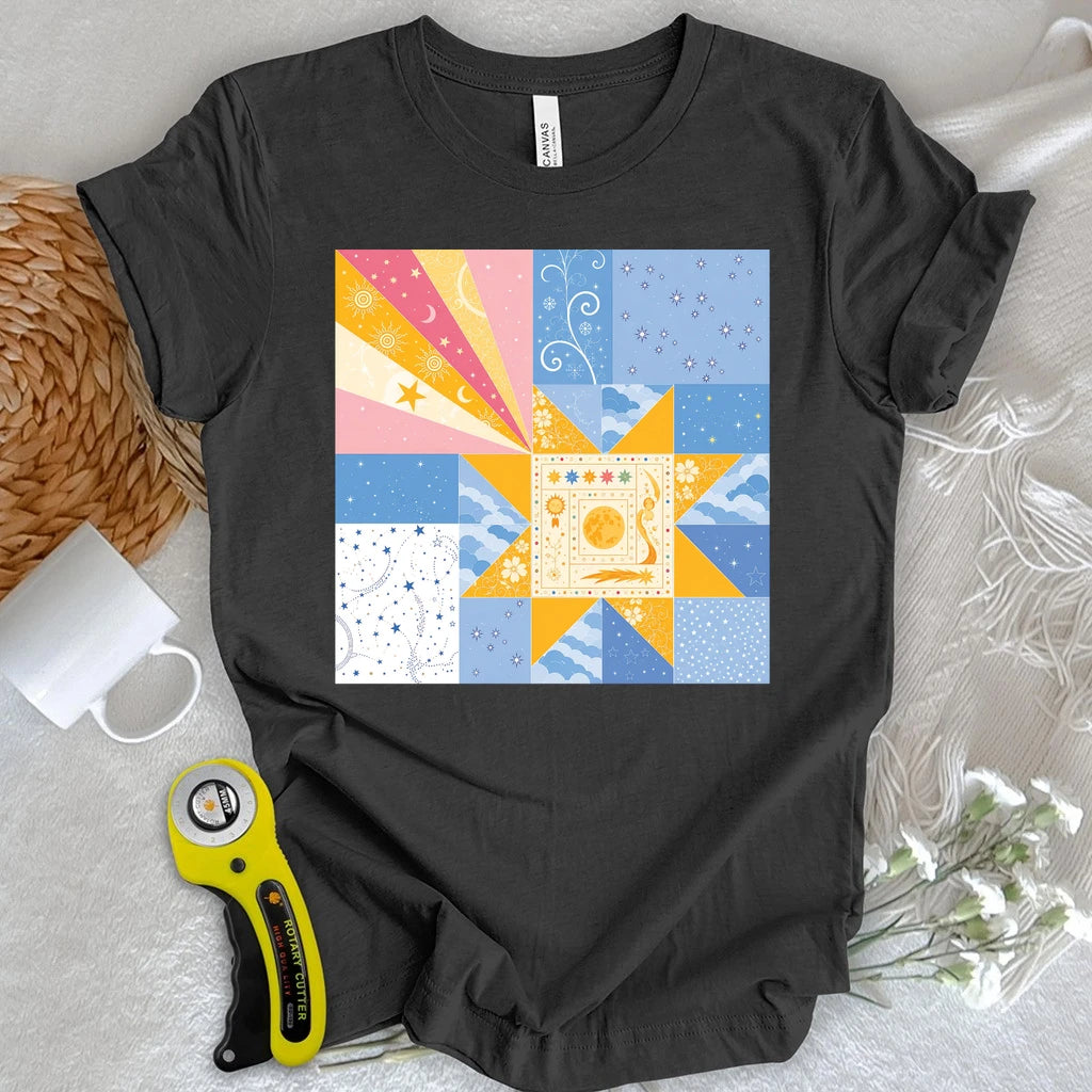 Celestial Patchwork T-shirt