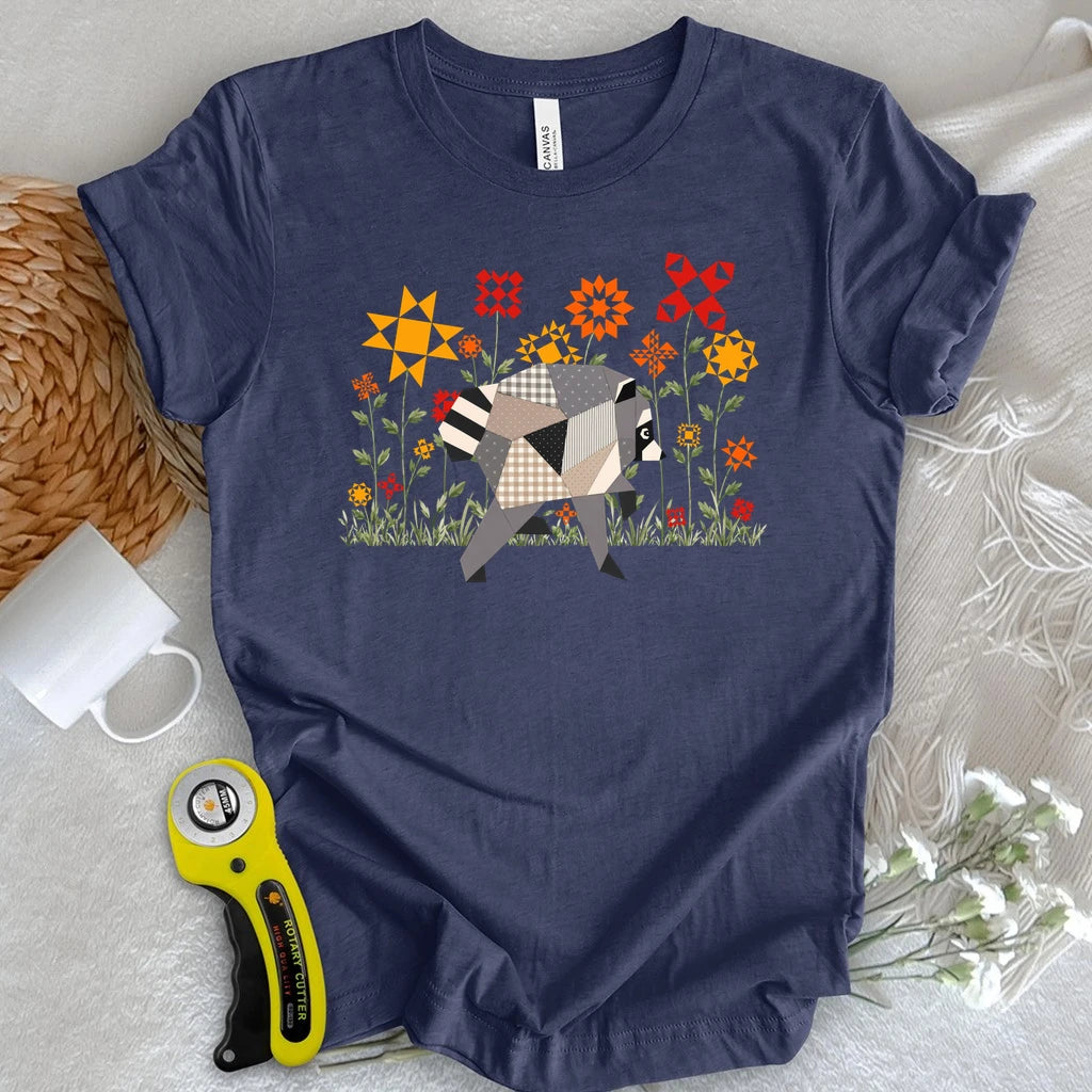 Jimothy in the Quilt Star Field T-shirt