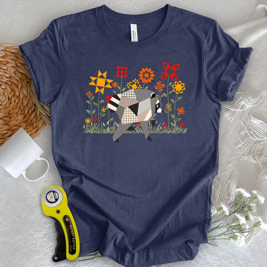 Jimothy in the Quilt Star Field T-shirt