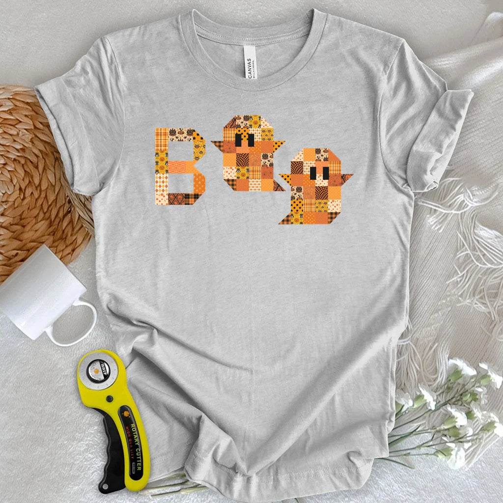 Patchwork Boo T-shirt