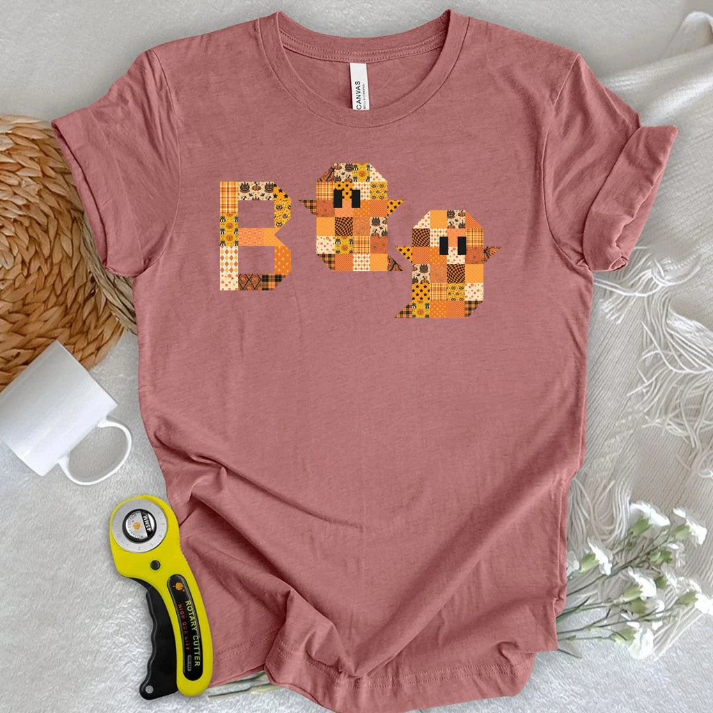 Patchwork Boo T-shirt