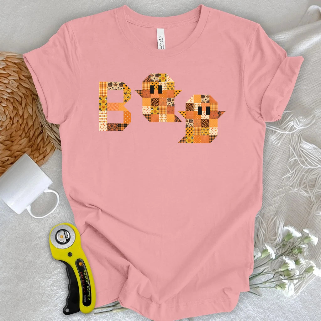 Patchwork Boo T-shirt