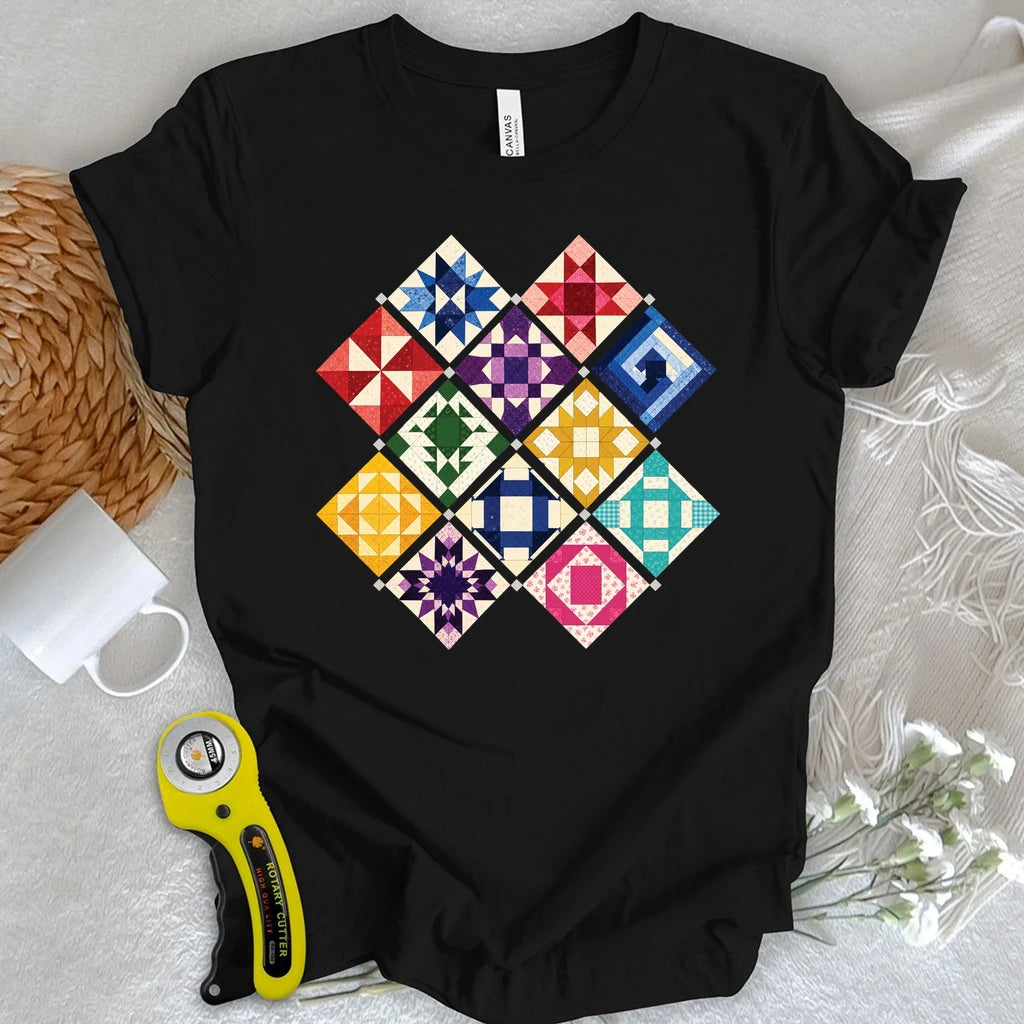 Jewerly Patchwork T-shirt