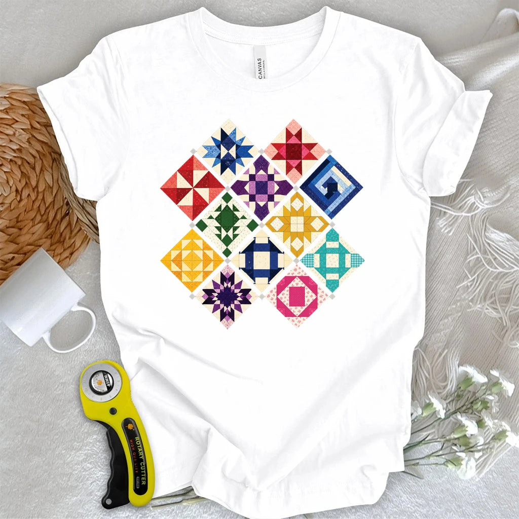 Jewerly Patchwork T-shirt