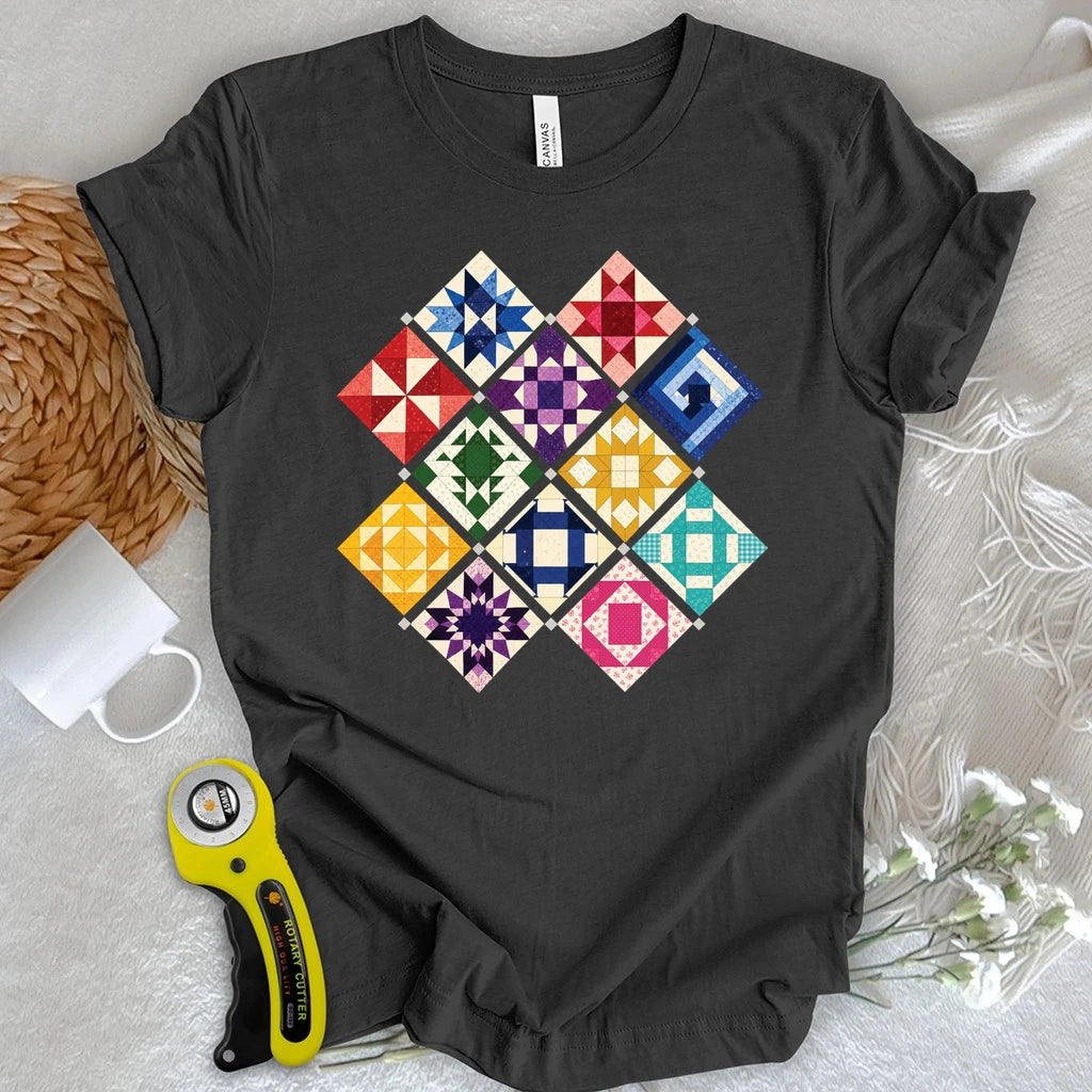 Jewerly Patchwork T-shirt