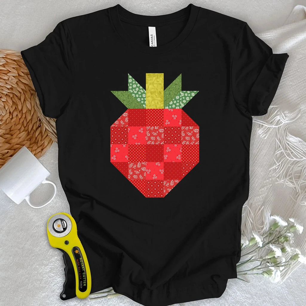 Patchwork Strawberry T-shirt
