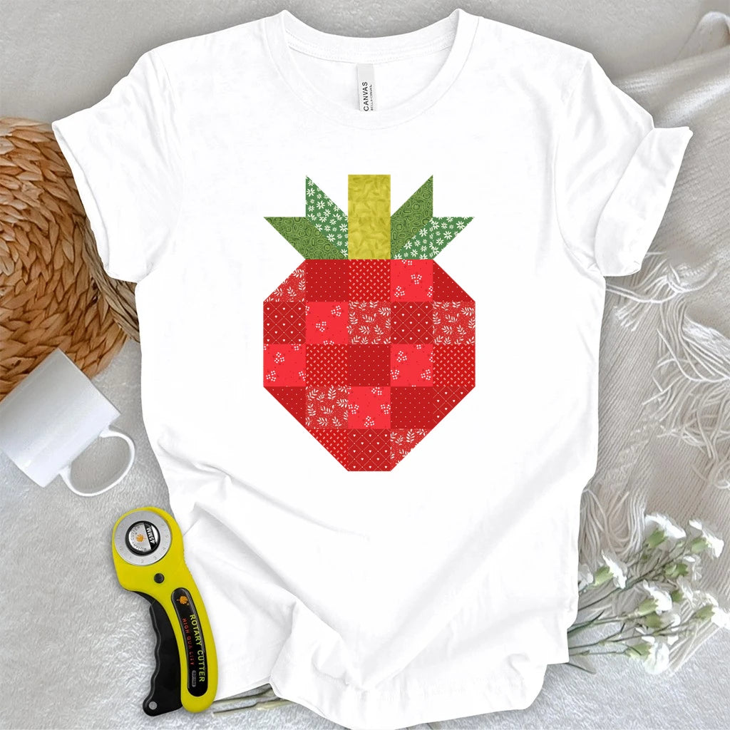 Patchwork Strawberry T-shirt