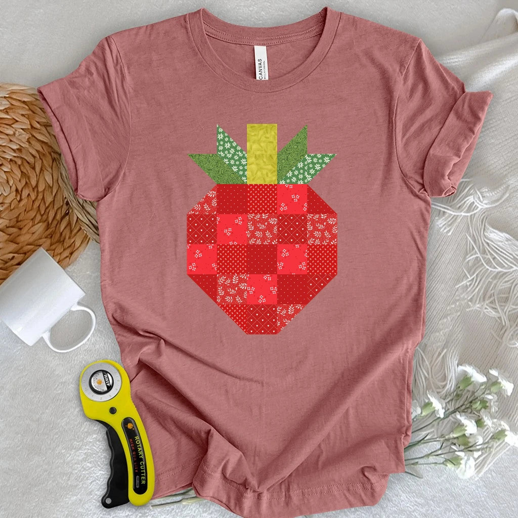 Patchwork Strawberry T-shirt