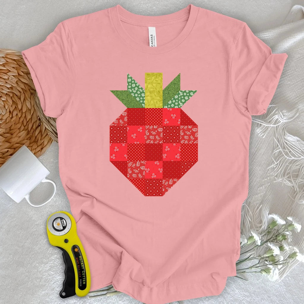 Patchwork Strawberry T-shirt
