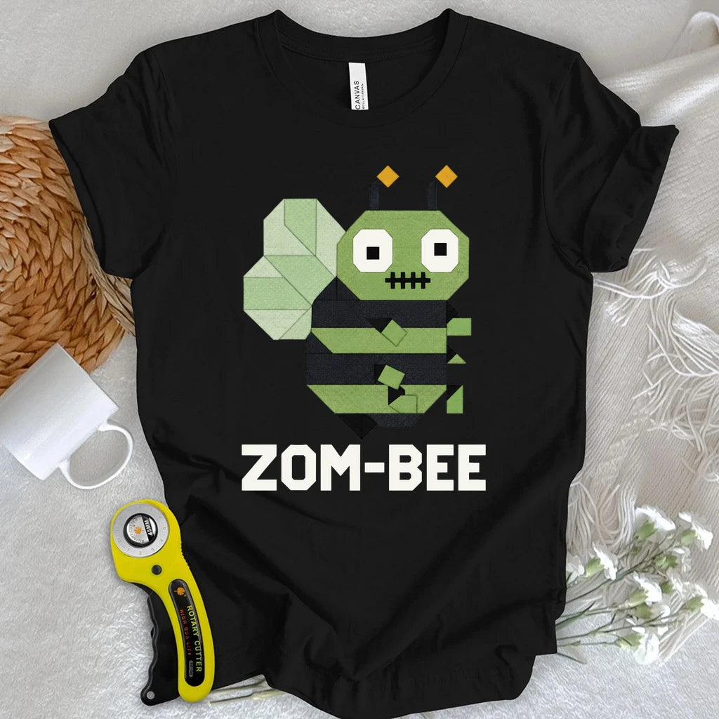 Patchwork ZOM-BEE T-shirt