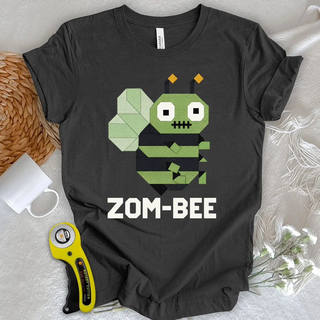 Patchwork ZOM-BEE T-shirt