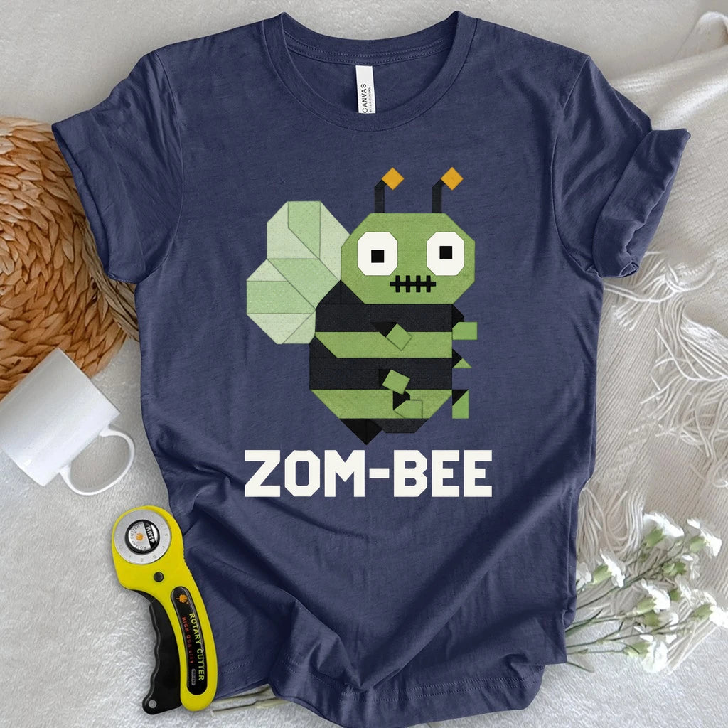 Patchwork ZOM-BEE T-shirt