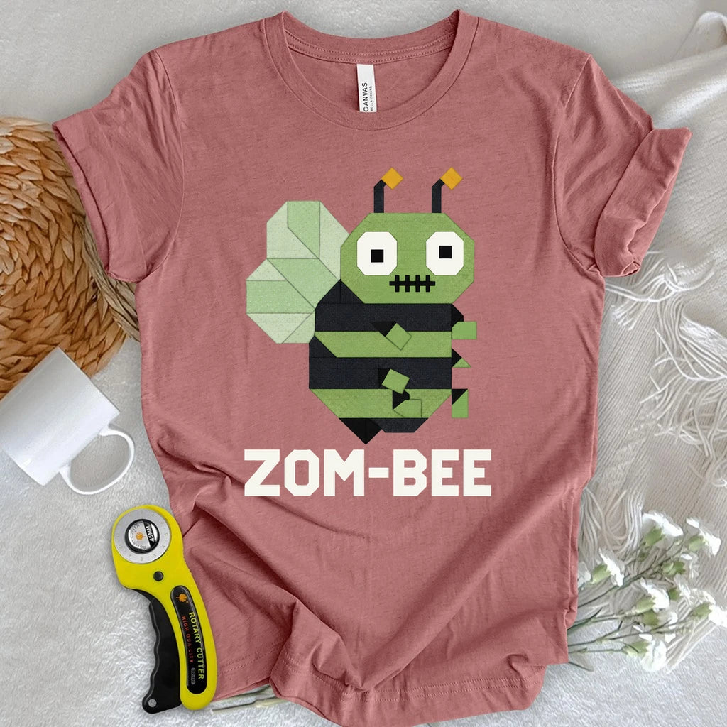 Patchwork ZOM-BEE T-shirt