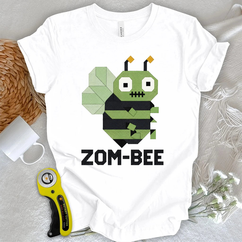 Patchwork ZOM-BEE T-shirt