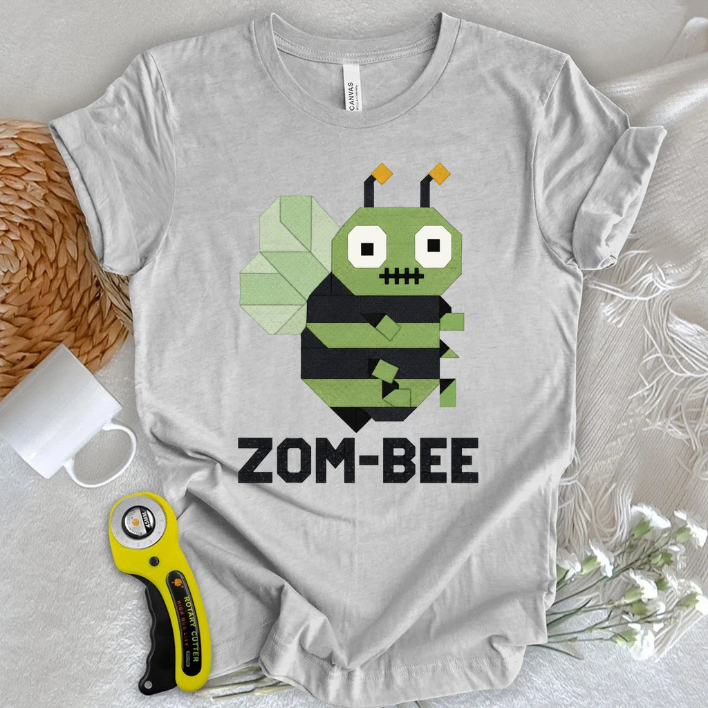 Patchwork ZOM-BEE T-shirt